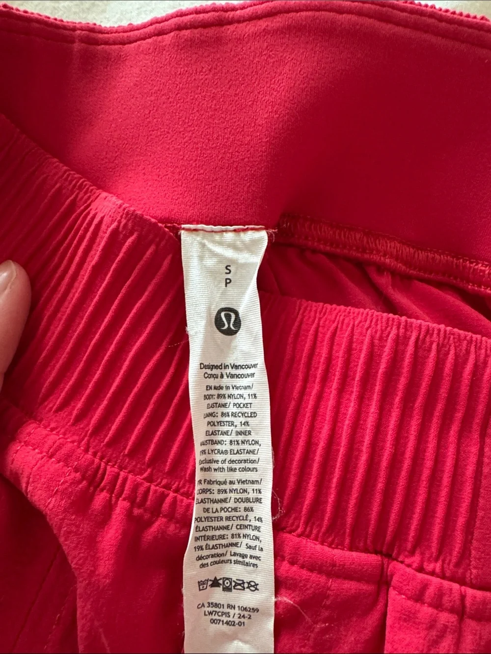 Lululemon Stretch Woven Relax Fit High Rise Shorts S
